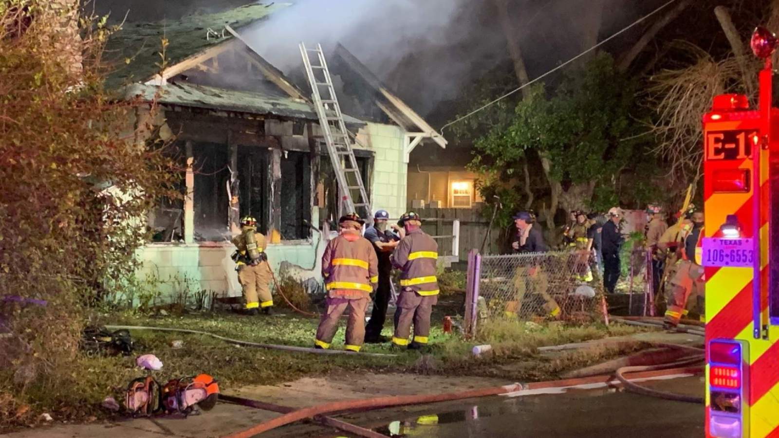 Arson investigators looking for cause of fire in suspected hoarder house