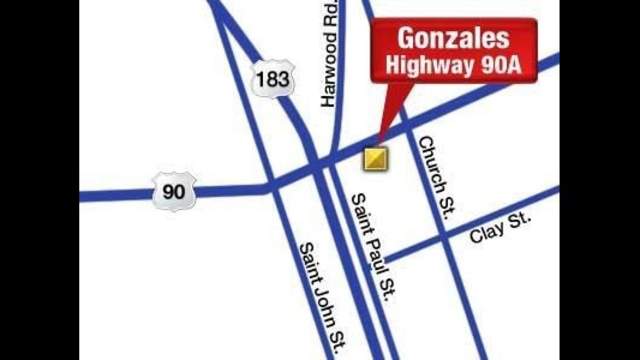 Gonzales Football Stadium Map