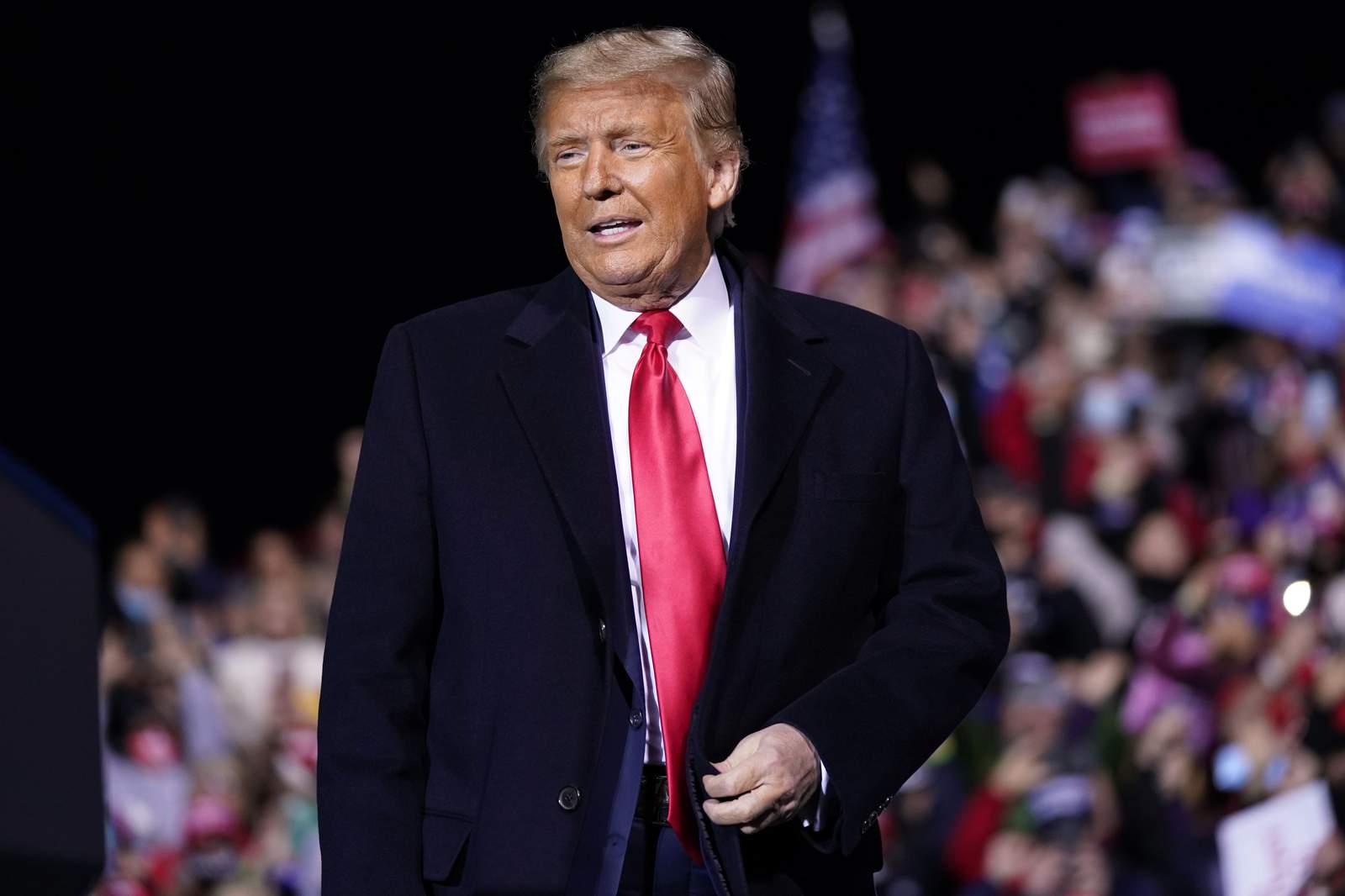 President Trump attends rally in Pennsylvania