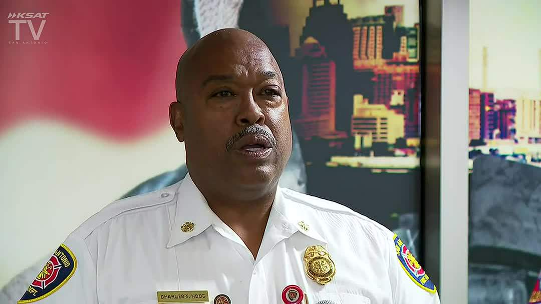 SAFD Chief Charles Hood delivers emotional speech about his experiences with racism