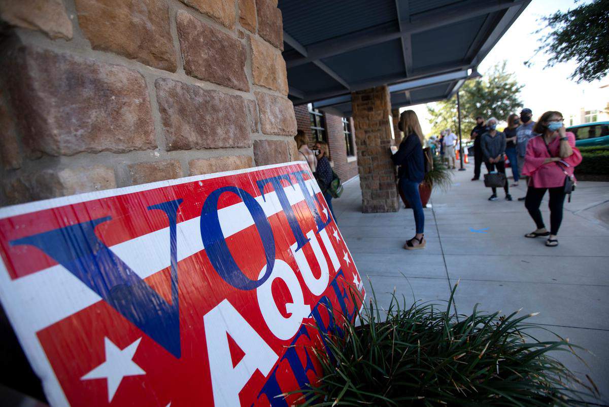 AP VoteCast: Texas voters sour on state of nation
