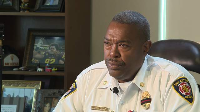 San Antonio Fire Chief Charles Hood named 2020 Fire Chief of the Year by association