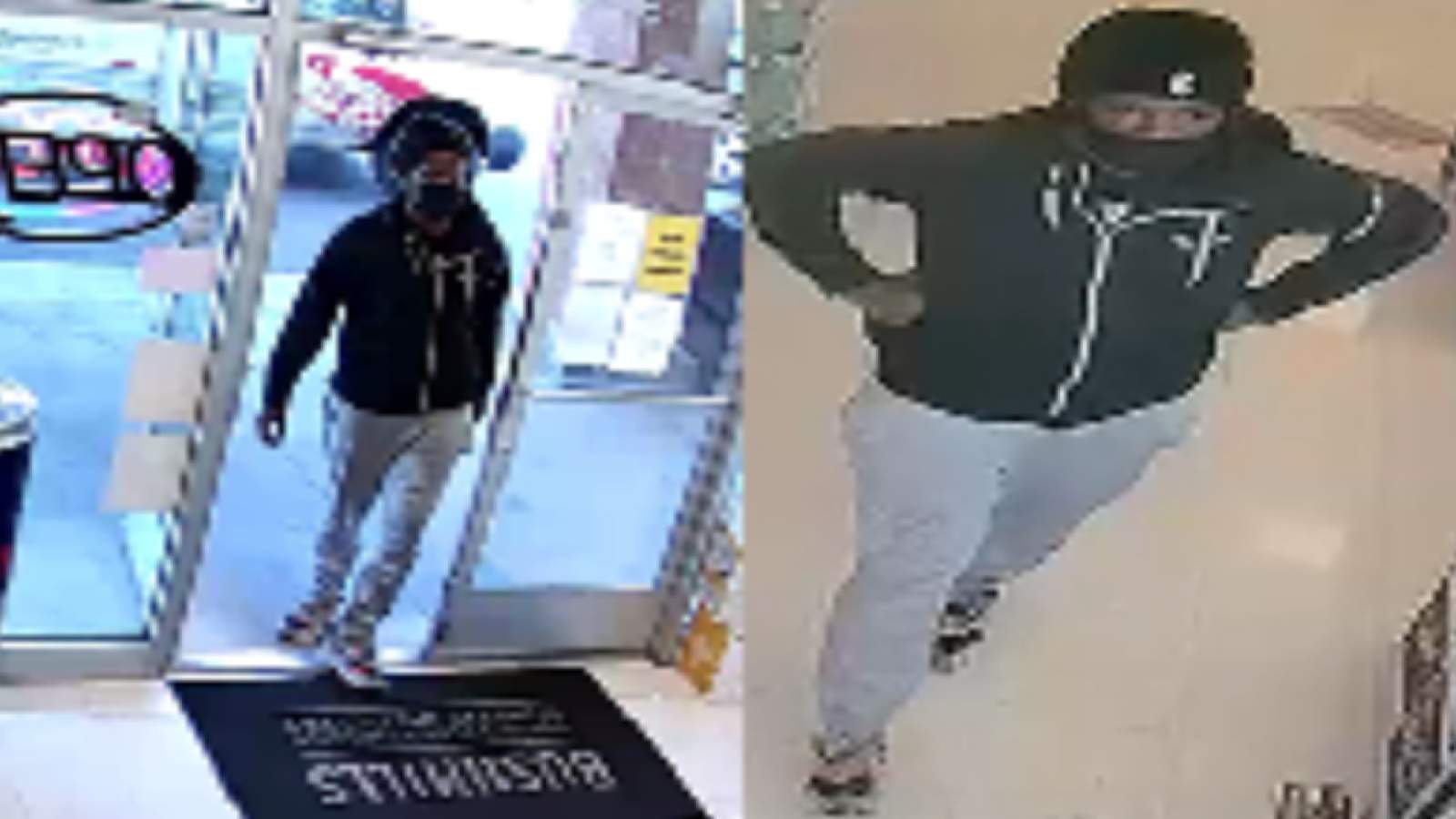 Police, Crime Stoppers seek suspects who robbed liquor store, injured employee with vehicle