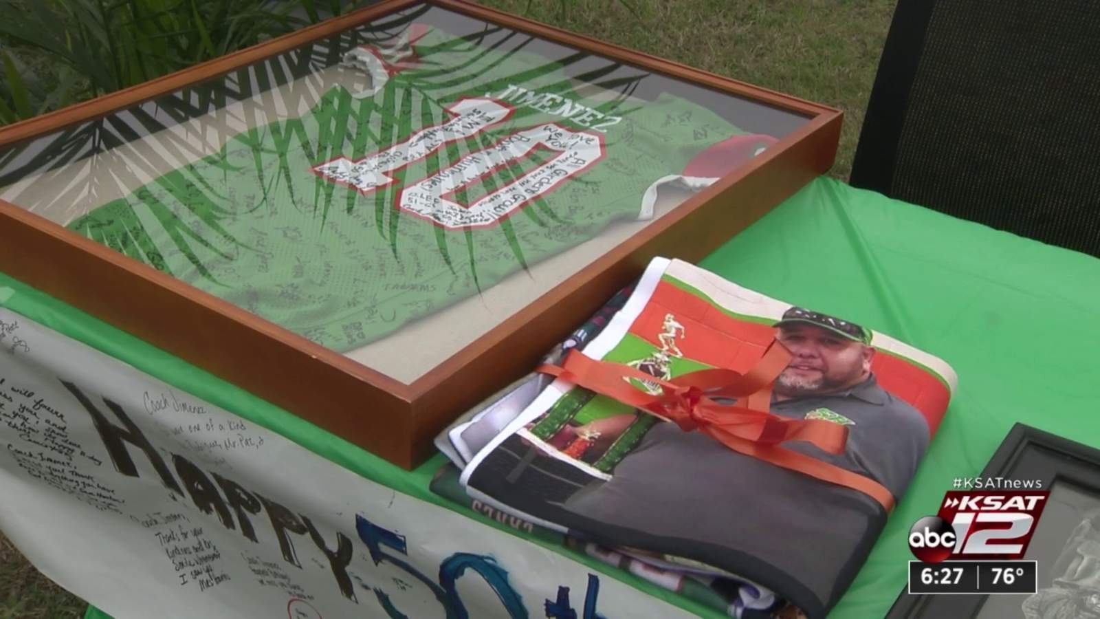 Sam Houston community pays tribute to late coach