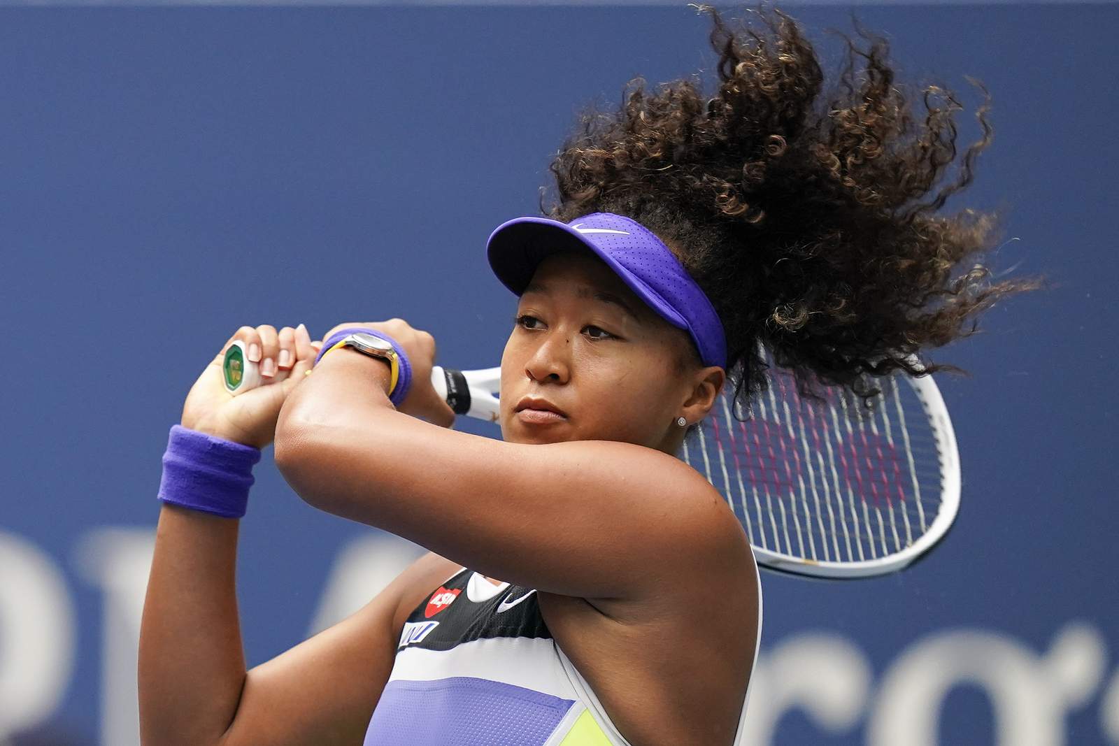Osaka says she's out of French Open with injured hamstring