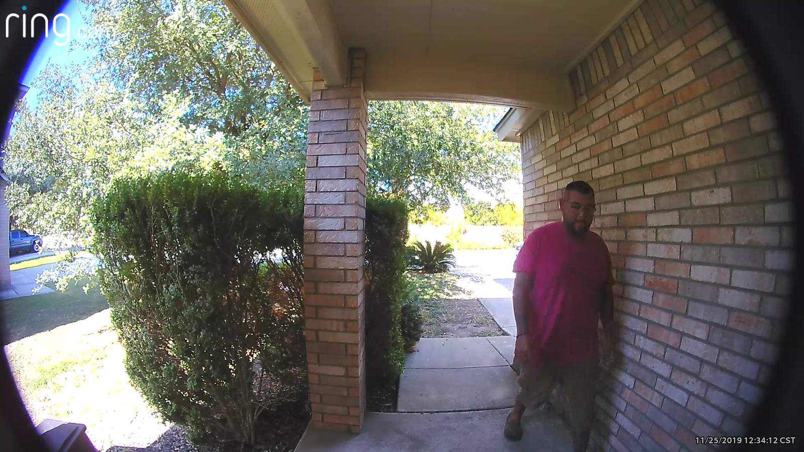 Porch pirate caught on video stealing Amazon package minutes after truck dropped it off