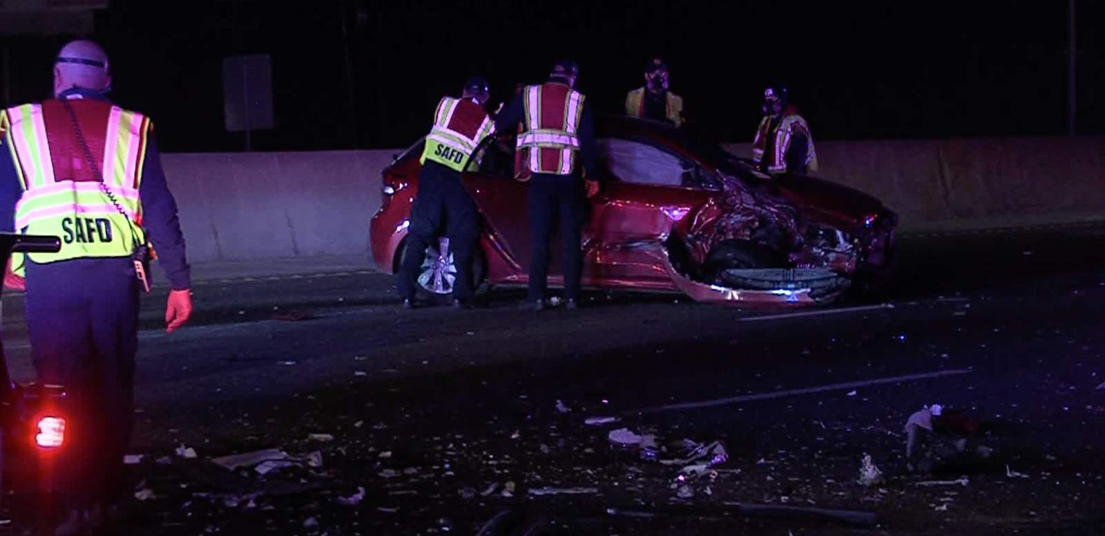 Wrong-way driver faces possible DWI charge after crashing head-on with vehicle, police say