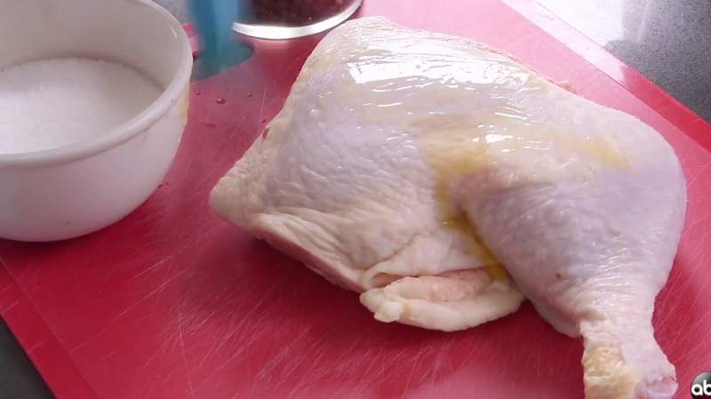 Is chicken you’re about to cook contaminated with bacteria?