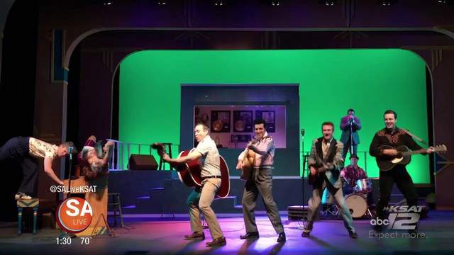 The "Million Dollar Quartet" is jamming out at The Public Theater of San Antonio