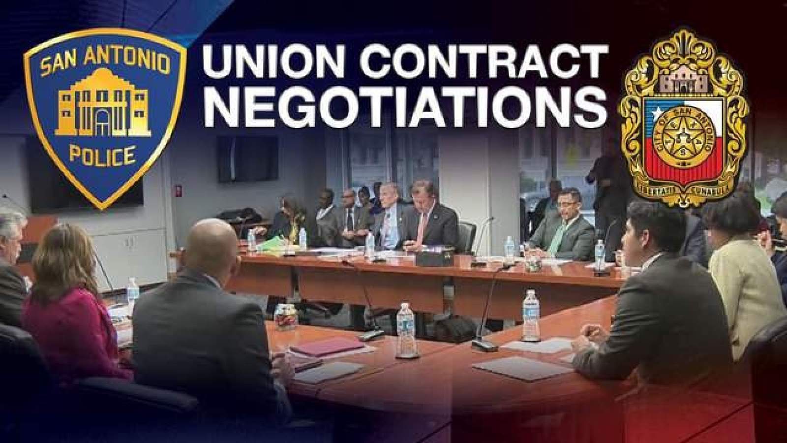 City of San Antonio will hold first collective bargaining meeting with police union on Feb. 12