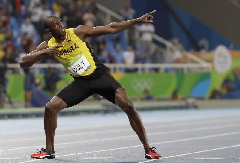 Going the extra half-mile: Retired Bolt trains for 800 event