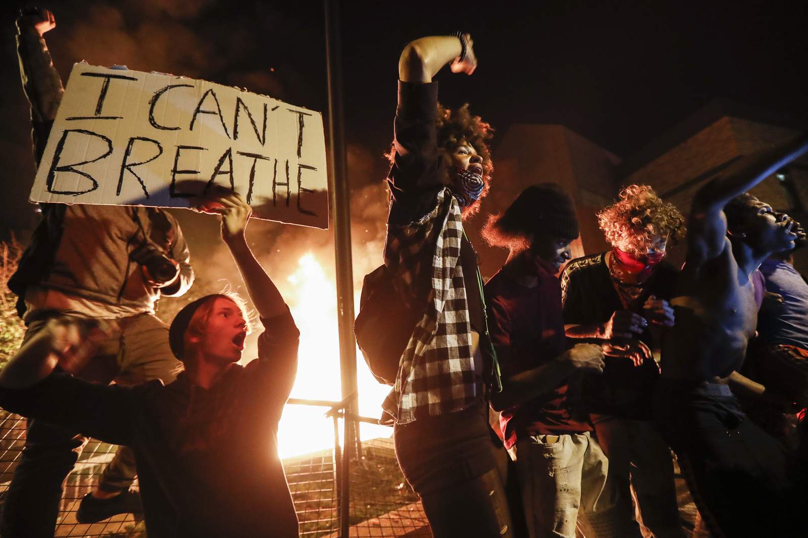 'I can't breathe' a rally cry anew for police protests in US