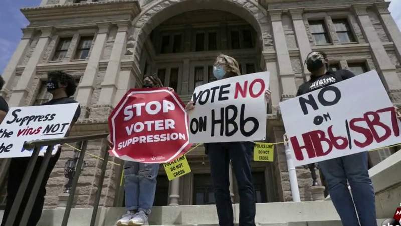 Voting rights fight: Lawsuit filed to stop new Texas law that adds restrictions to voter registration