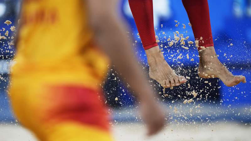 EXPLAINER: How does a grain of sand make it to the Olympics?