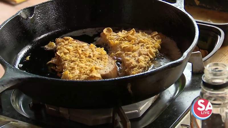 Recipe: Cornflake crusted French toast
