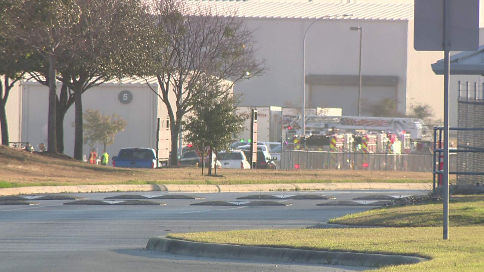 Firefighters respond to smoking equipment at Toyota plant