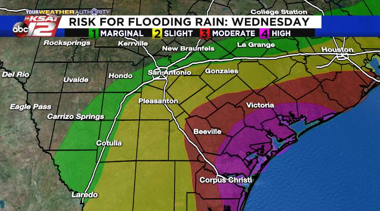 Flash flood emergency issued for Rockport area Wednesday