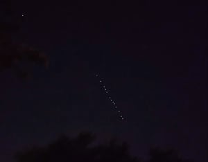 3 Stars in a Row in The Sky
