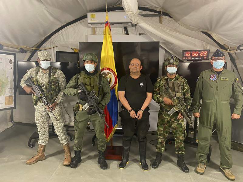Colombia's most wanted drug lord captured in jungle raid