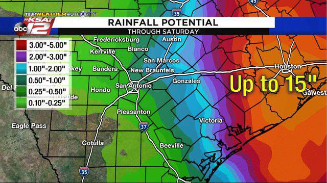 Tropical Storm Imelda To Bring Heavy Rain To Houston Sa To See