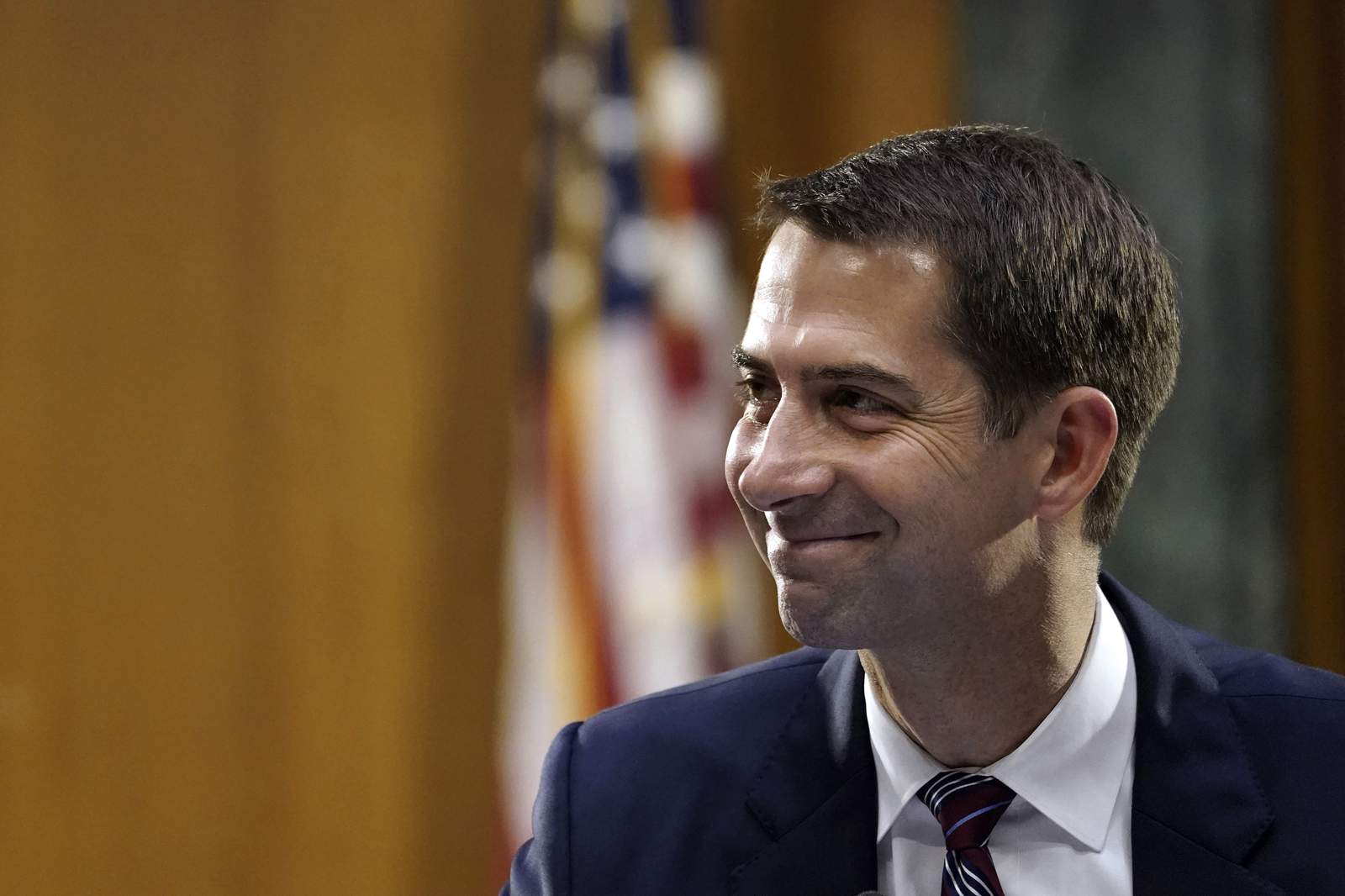 Tom Cotton is campaigning hard, just not for reelection