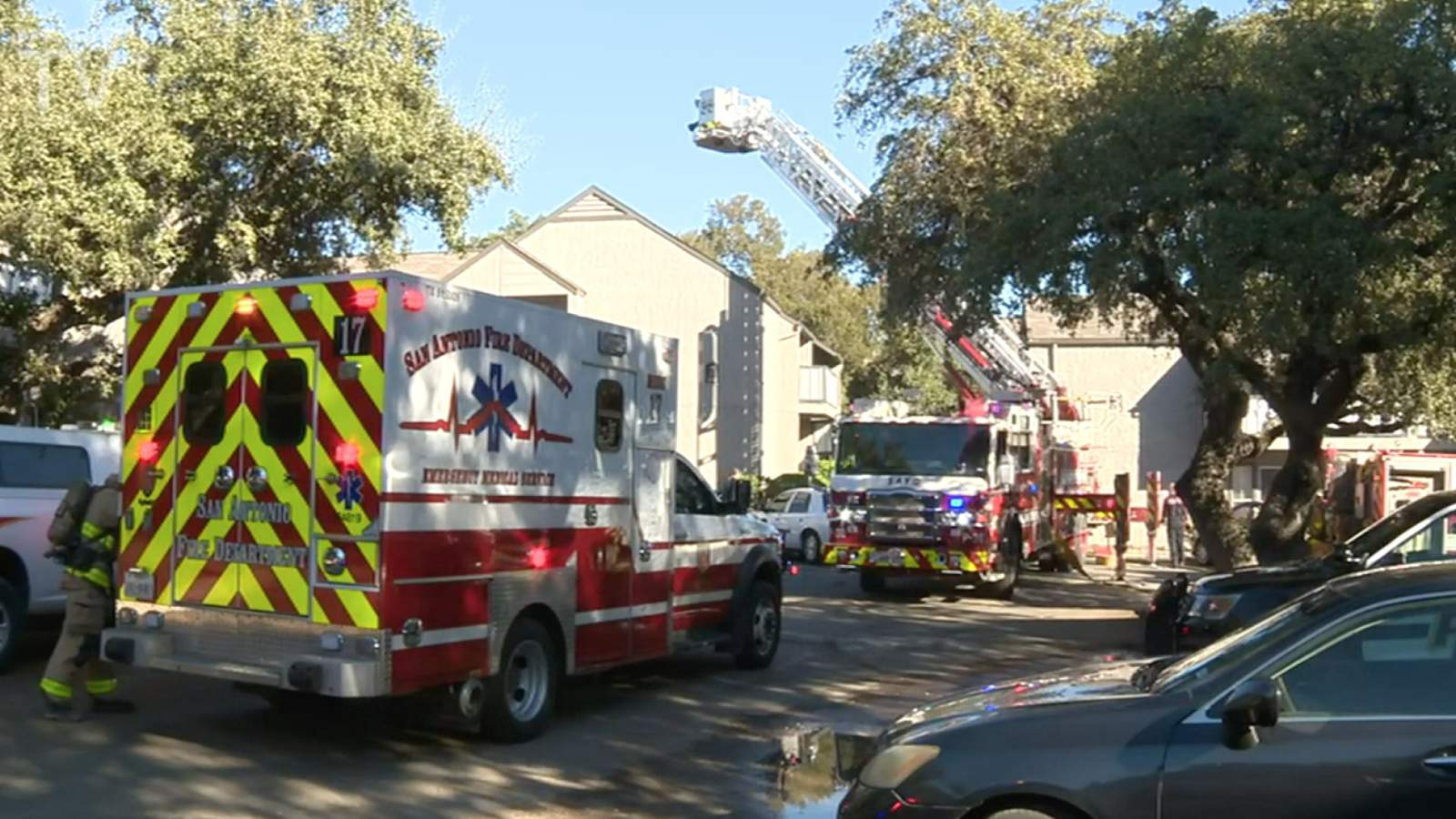 Woman, dog killed in 2-alarm apartment fire on Northeast Side, SAFD says