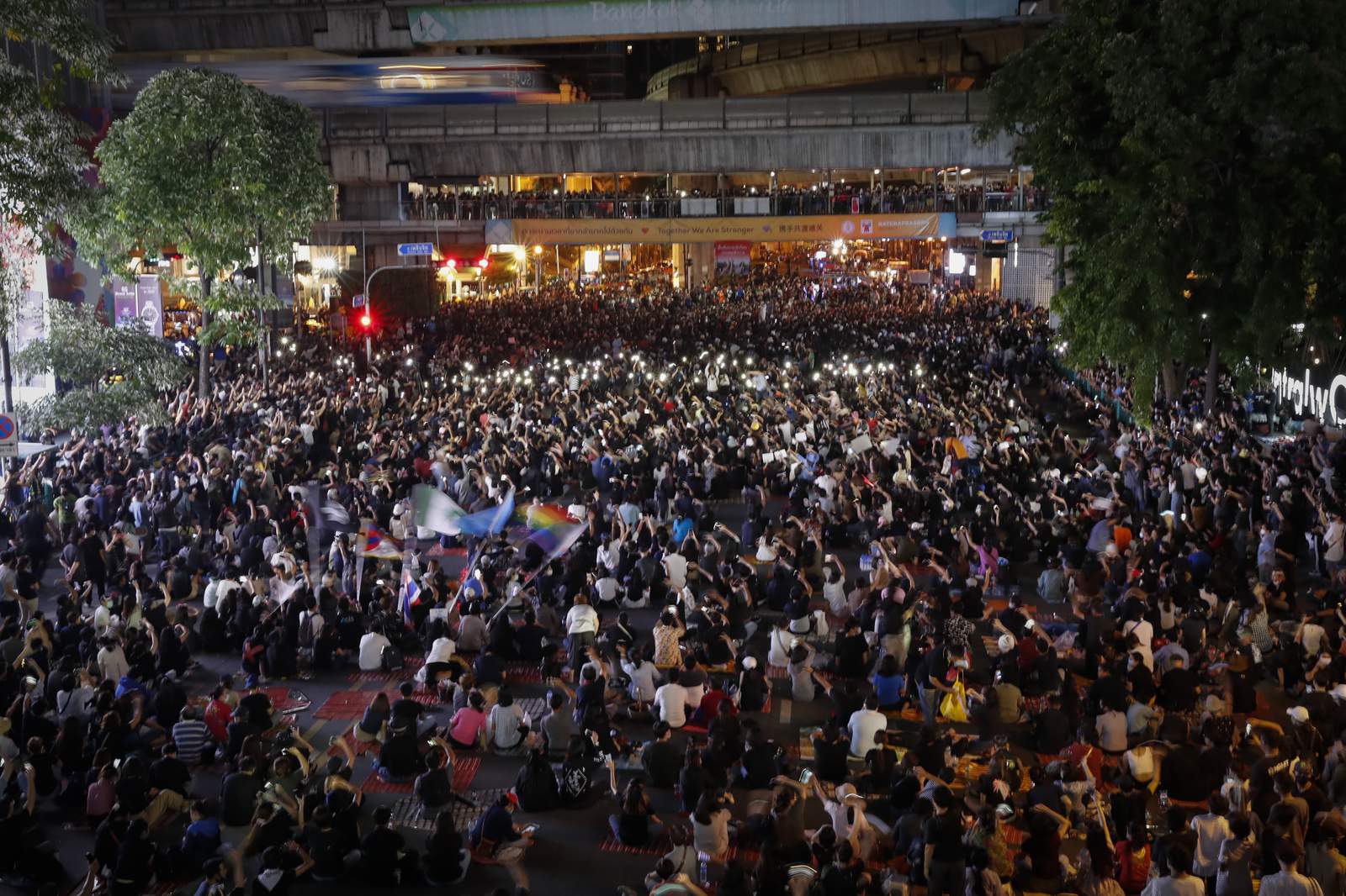 Thai parliament meets to debate political protest tensions