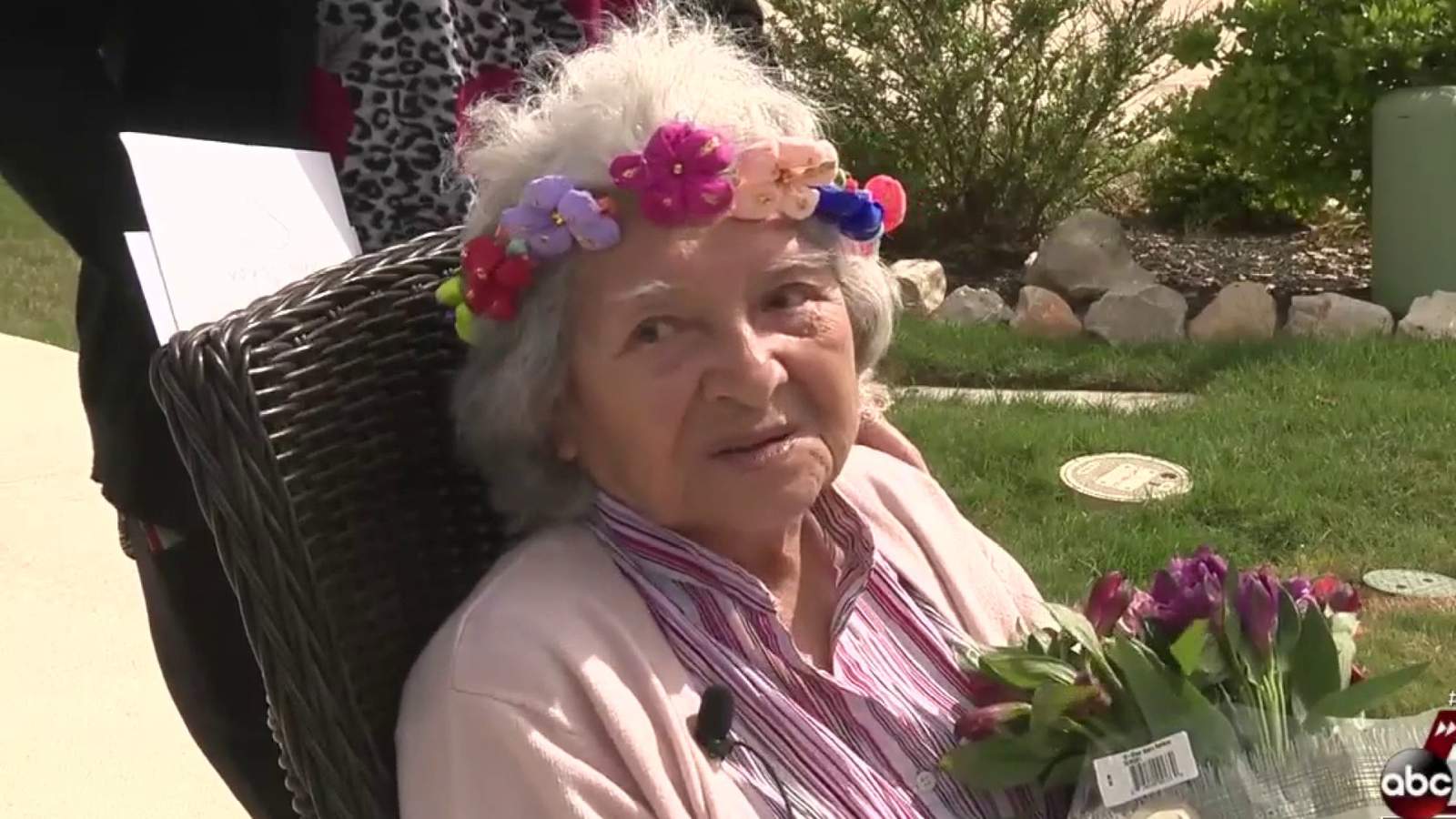 96-year-old SA native celebrates birthday a week after fire burns her house down