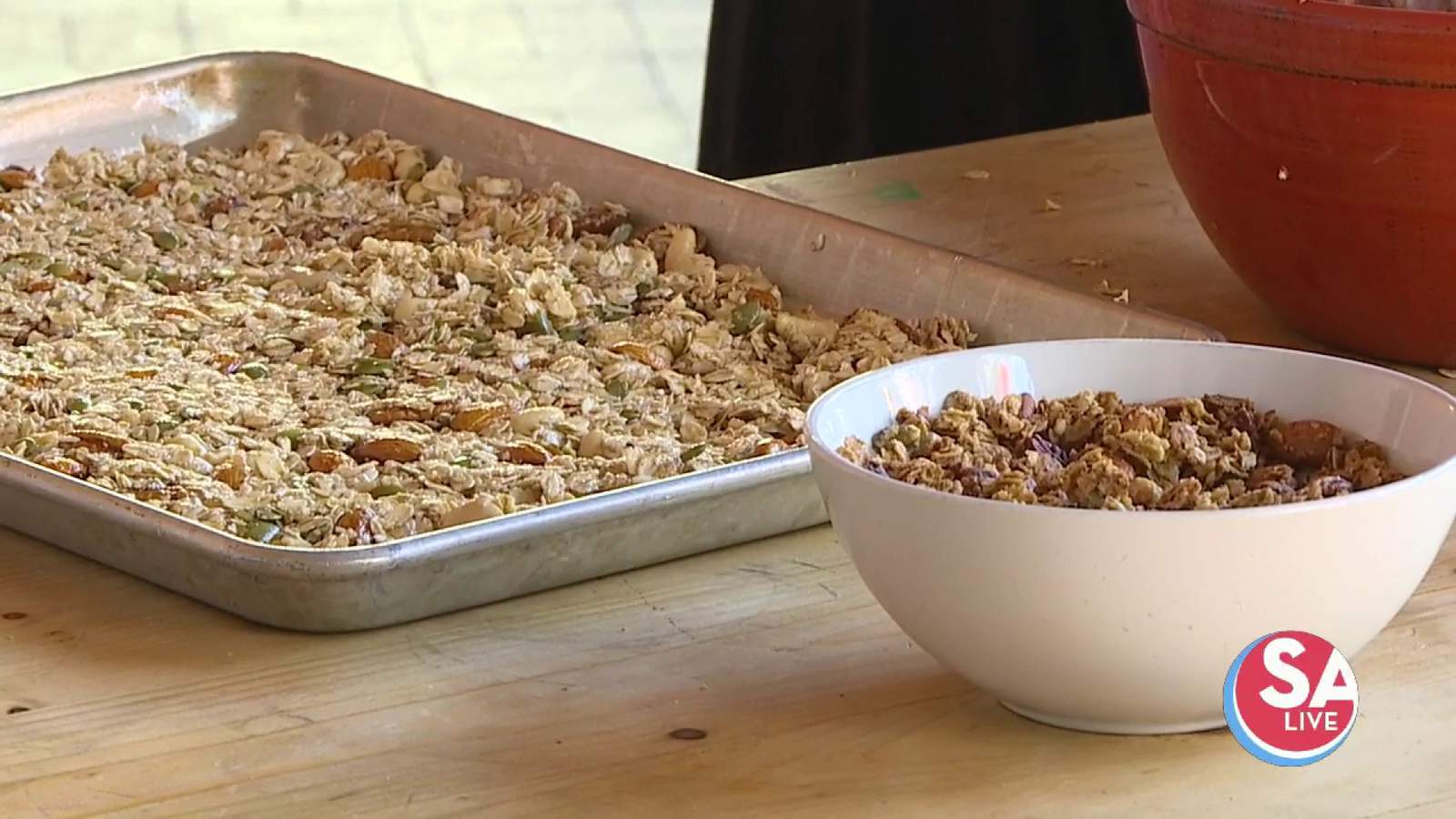 Squirrel-approved! We’re ‘nuts’ about this homemade nutty granola