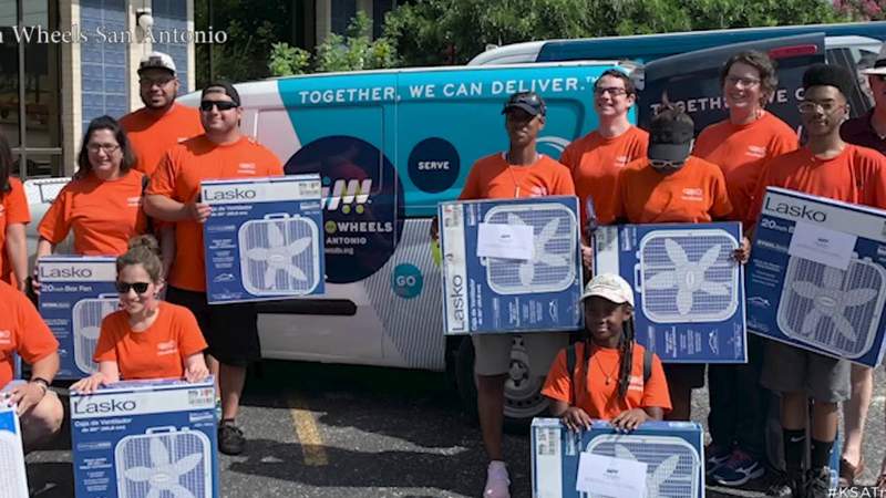 Meals on Wheels San Antonio providing seniors with AC units, fans to keep cool as temps rise