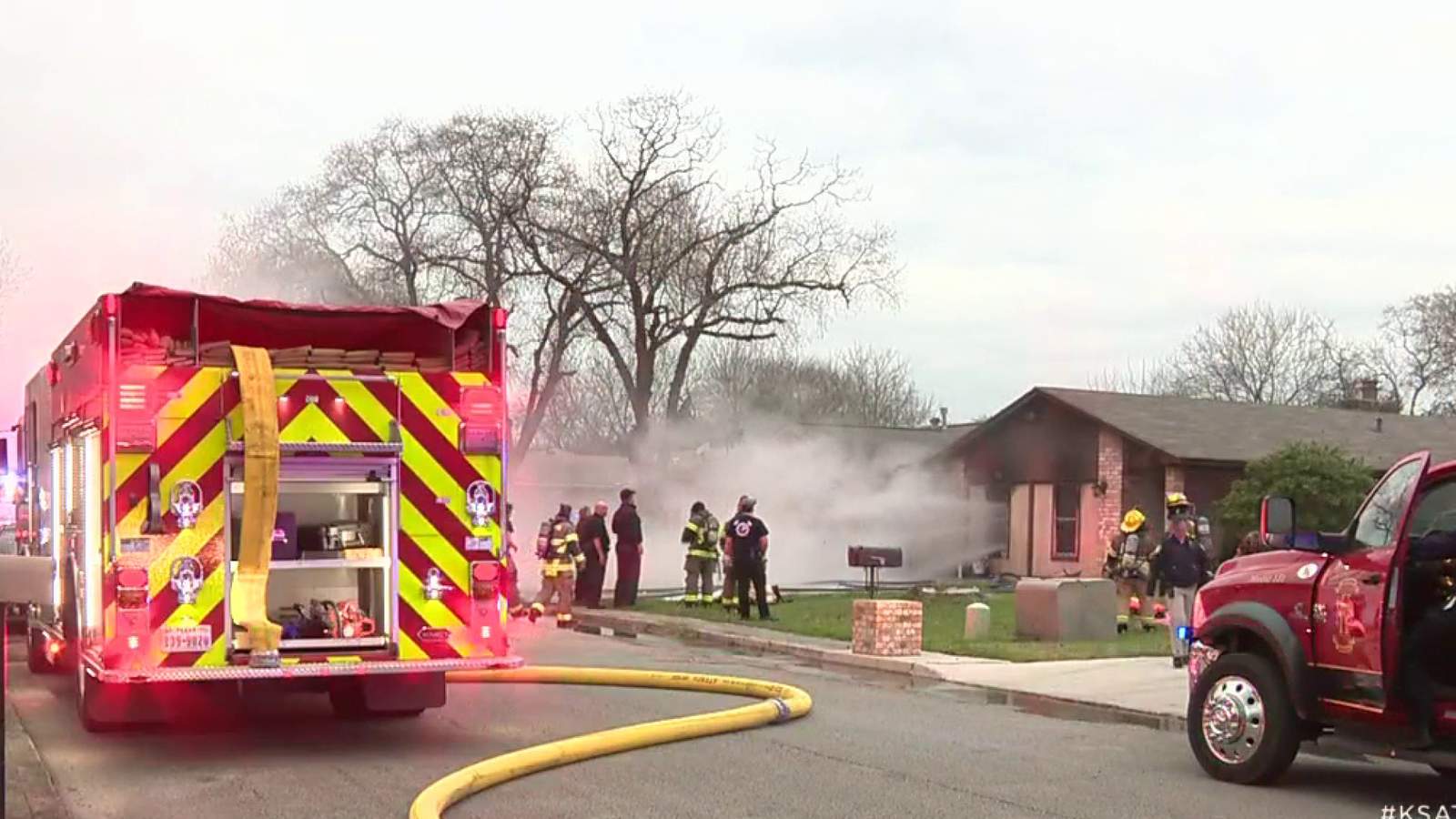 4-month-old baby among 10 people who escaped Kirby house fire