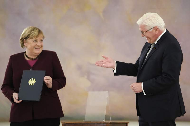Dismissed: Germany's Merkel becomes caretaker chancellor