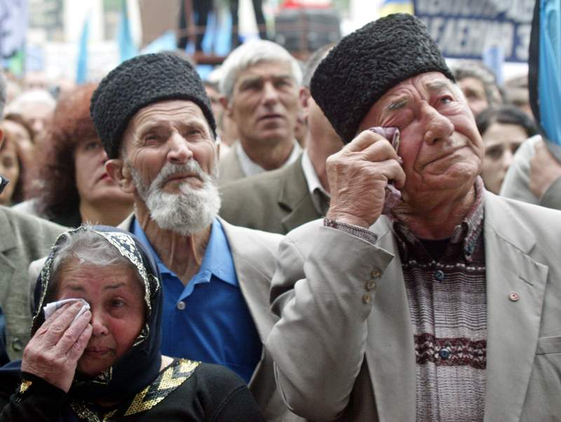 Crimean Tatars bemoan their plight as Ukraine hosts summit