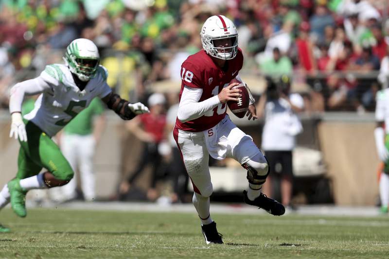 Stanford rallies late to beat No. 3 Oregon 31-24 in OT