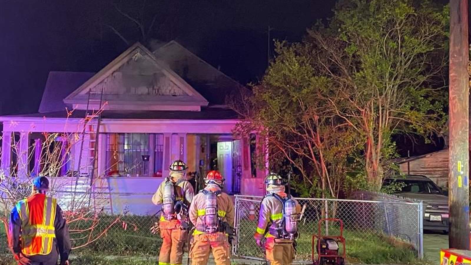 East Side woman displaced from home by fire