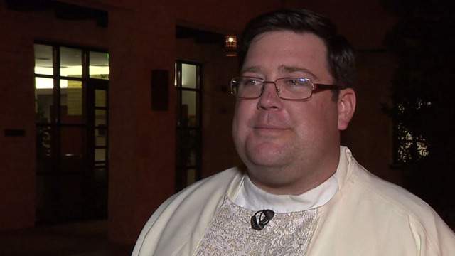 Priest wrestling with how to forgive after pregnant friend killed in Texas church shooting