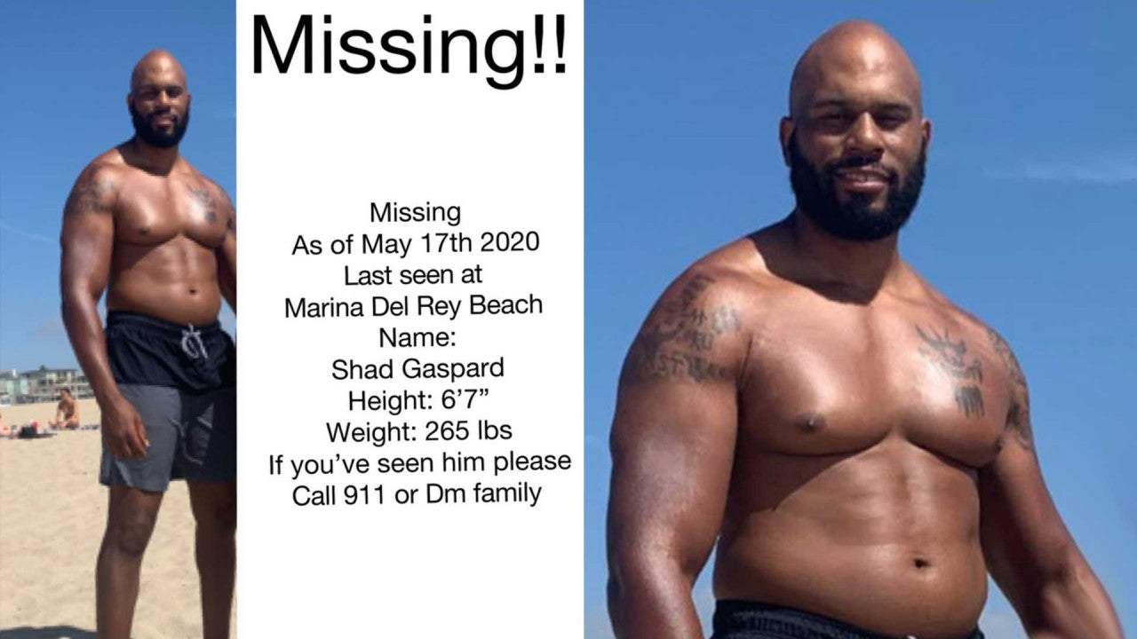 Former WWE Star Shad Gaspard Missing After Swimming at Venice Beach
