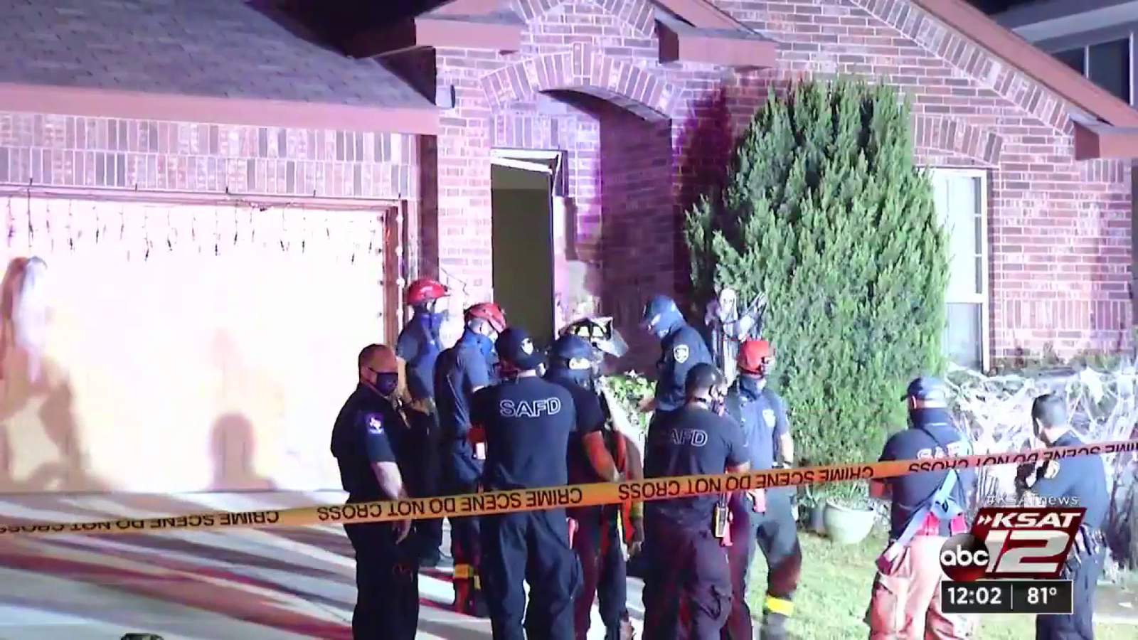 Medical examiner working to identify motorcyclist who crashed into home