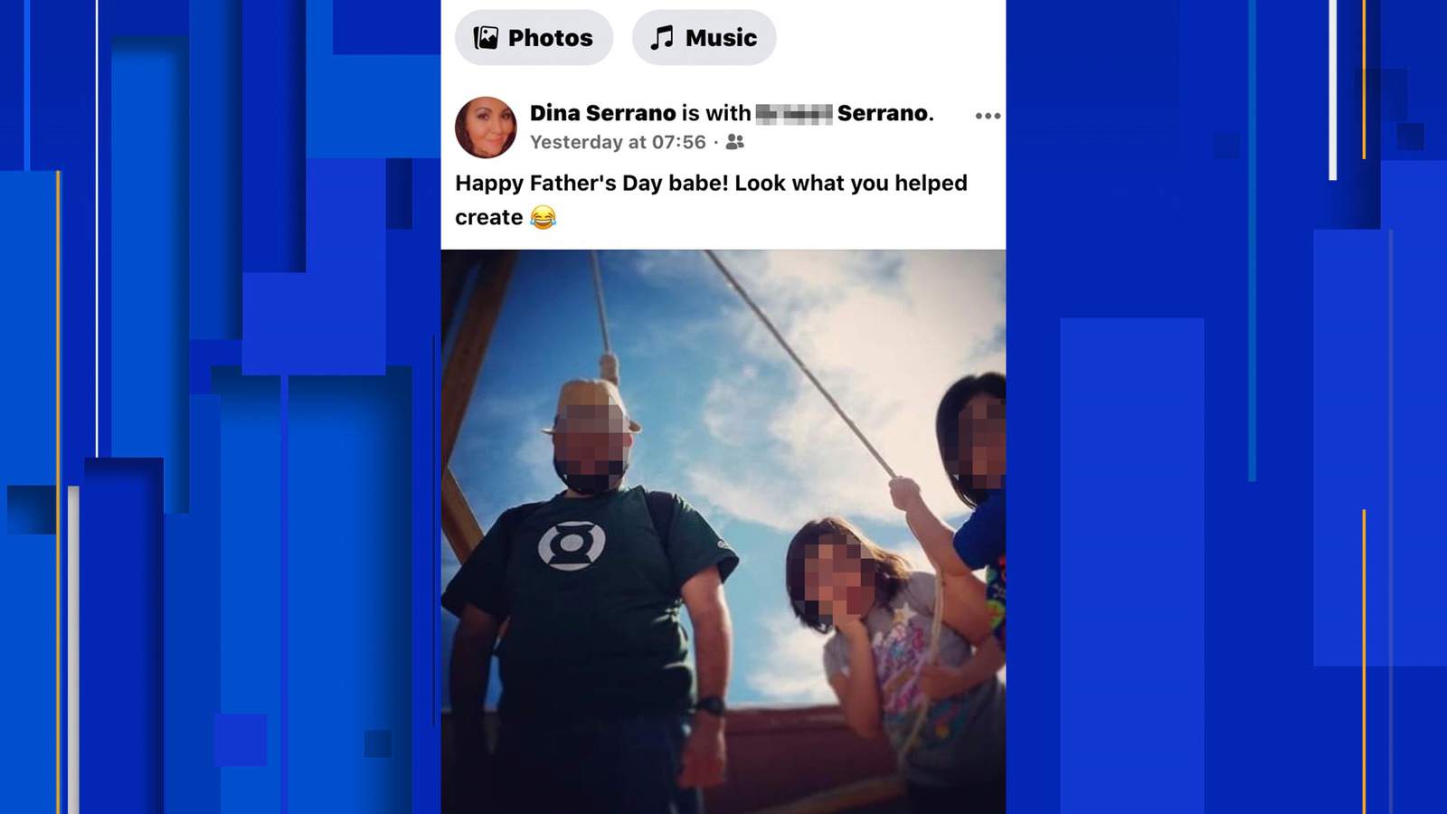 Facebook post from Edgewood ISD trustee shows man in noose, children pulling on rope