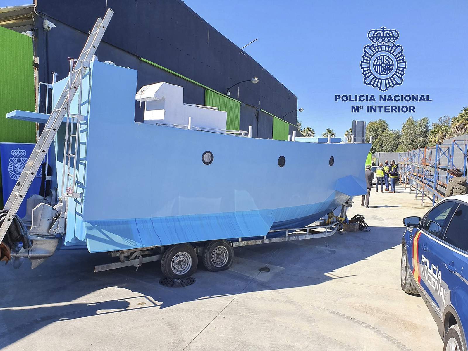 Spanish police sink drug smugglers’ submarine plans