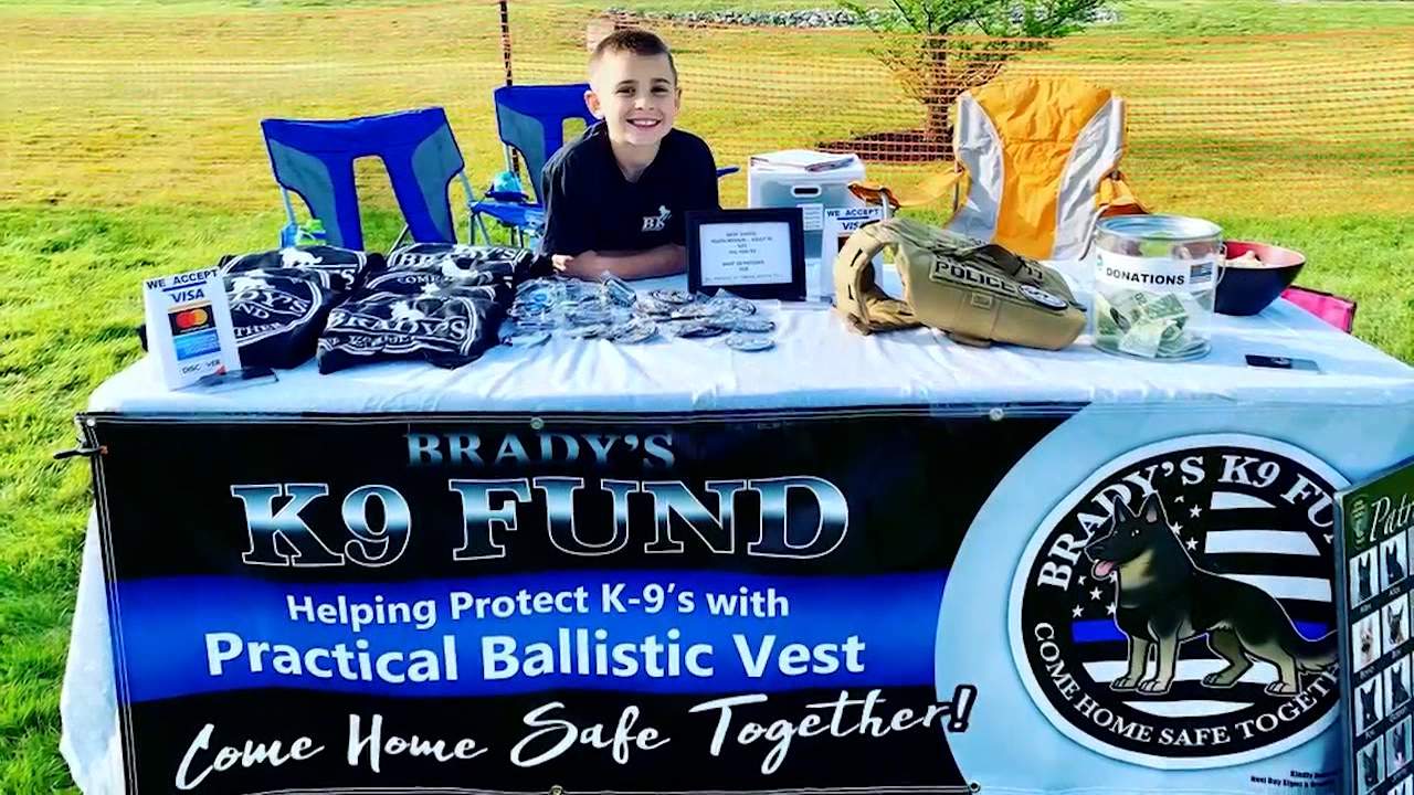 11-year-old Ohio boy raises money, buys vests for SAPD K9 officers worth over $21,000