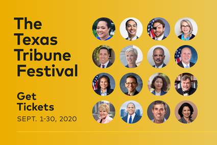T-Squared: Heres our plan for the virtual Texas Tribune Festival. Tickets are on sale now.