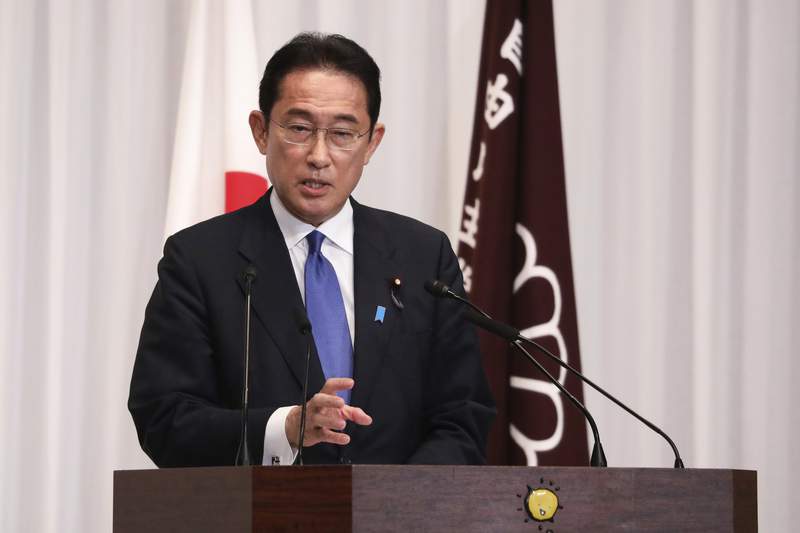 Ex-diplomat Kishida wins Japan party vote, to become new PM