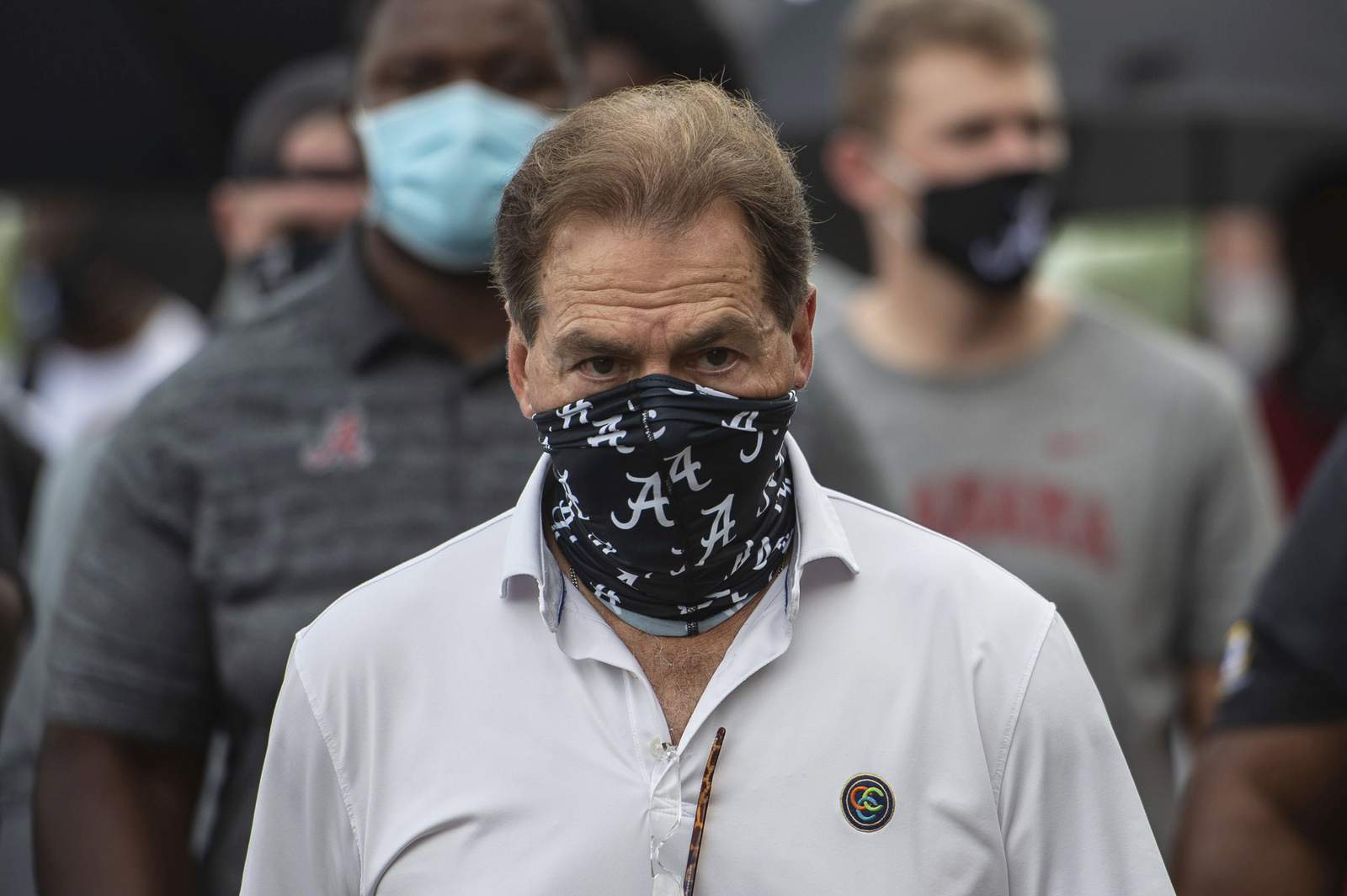 Alabama's Saban tests negative for COVID-19 in follow-up