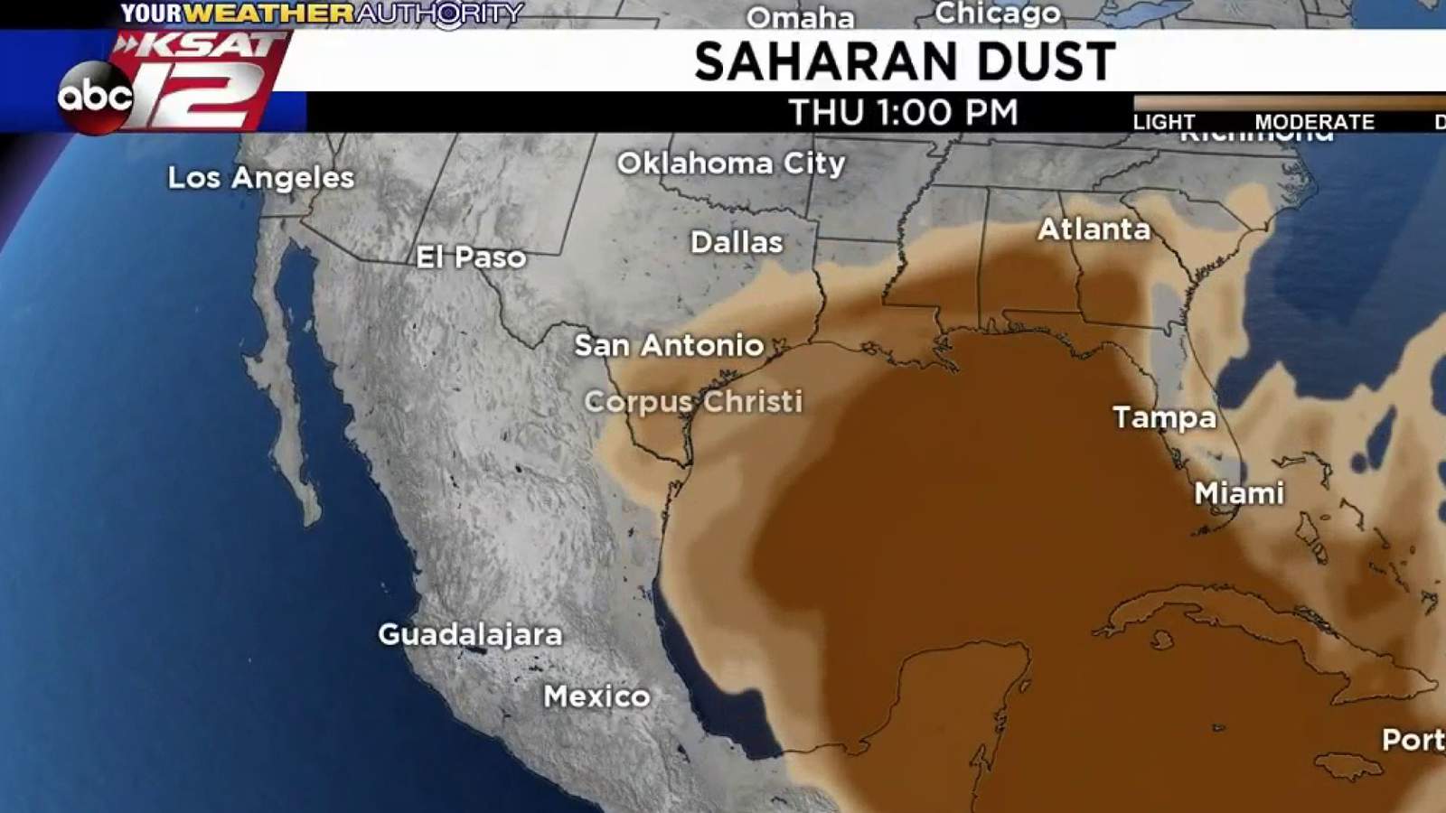 Saharan dust & COVID-19 in San Antonio