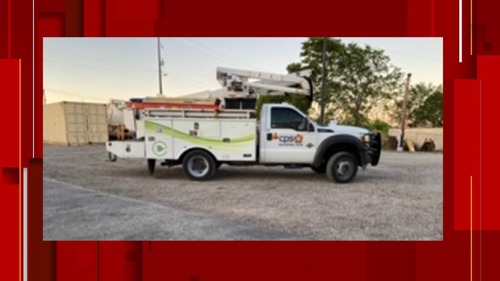CPS Energy bucket truck stolen from a gas station found