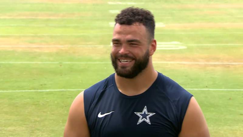 DOUBLE DUTY: Cowboys offensive lineman Connor Williams working as back up center