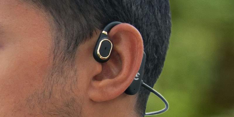 Enjoy quality sound for hours with these comfortable open-ear headphones