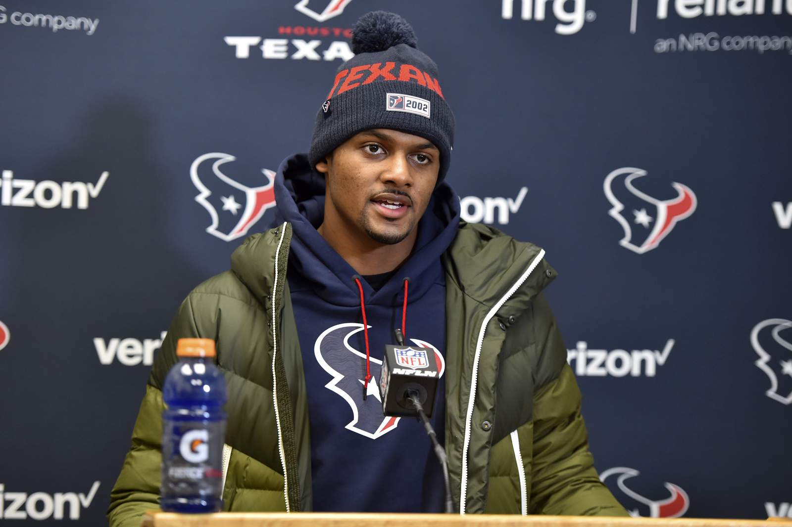 AP Source: QB Watson requests trade from Houston Texans