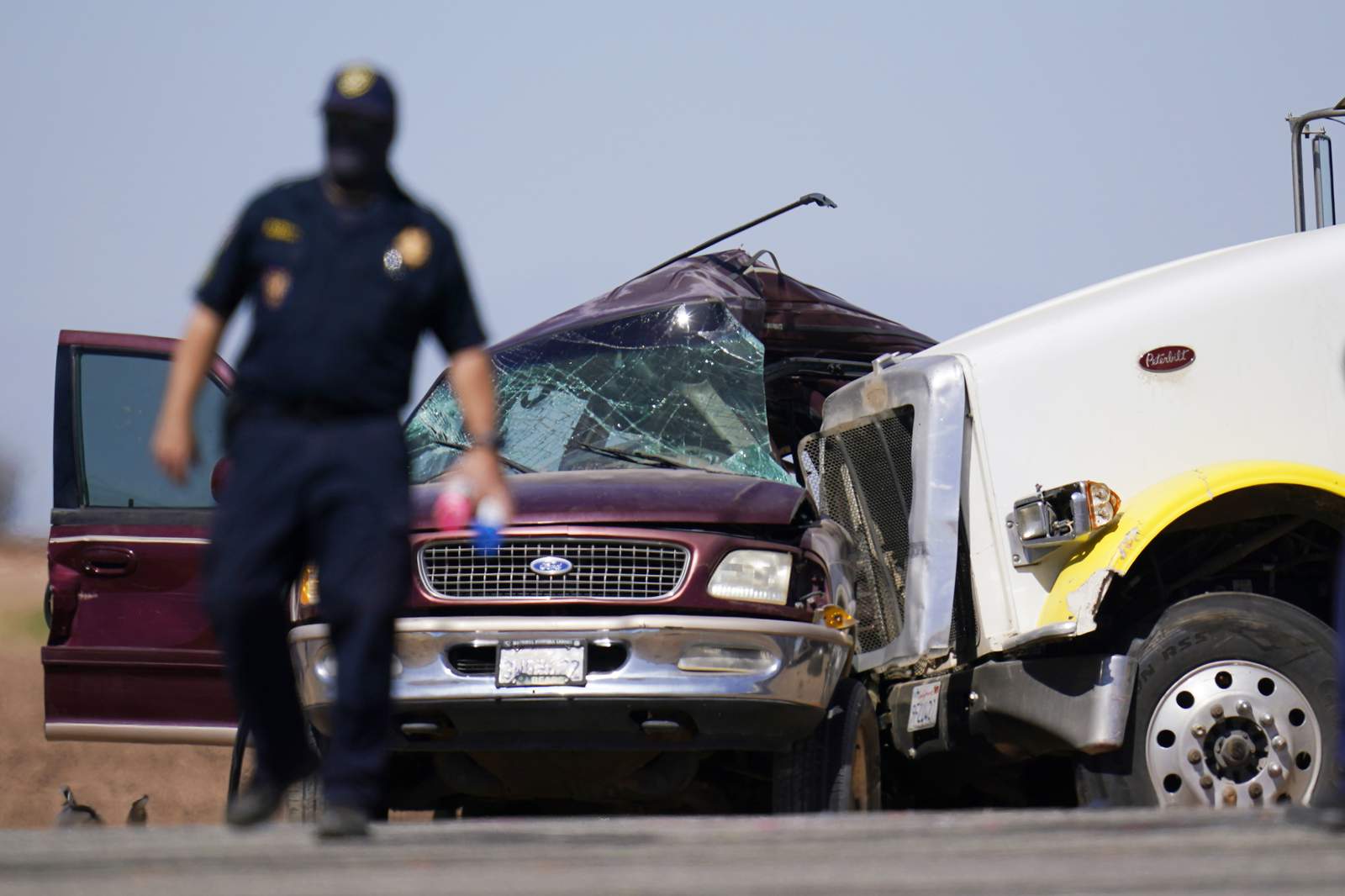 Hospital: SUV carrying 27 crashes with semitruck, killing 15 in California